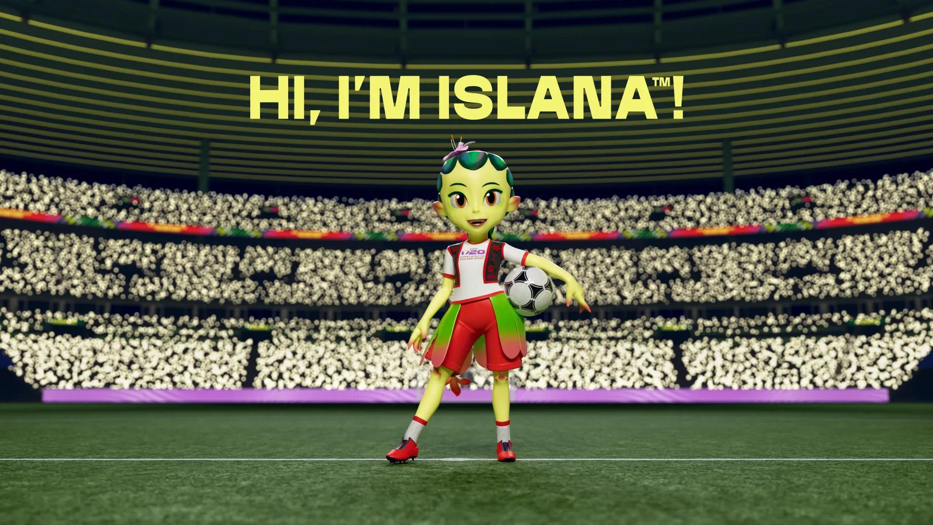 Islana unveiled as FIFA U-20 Women’s World Cup 2026 mascot